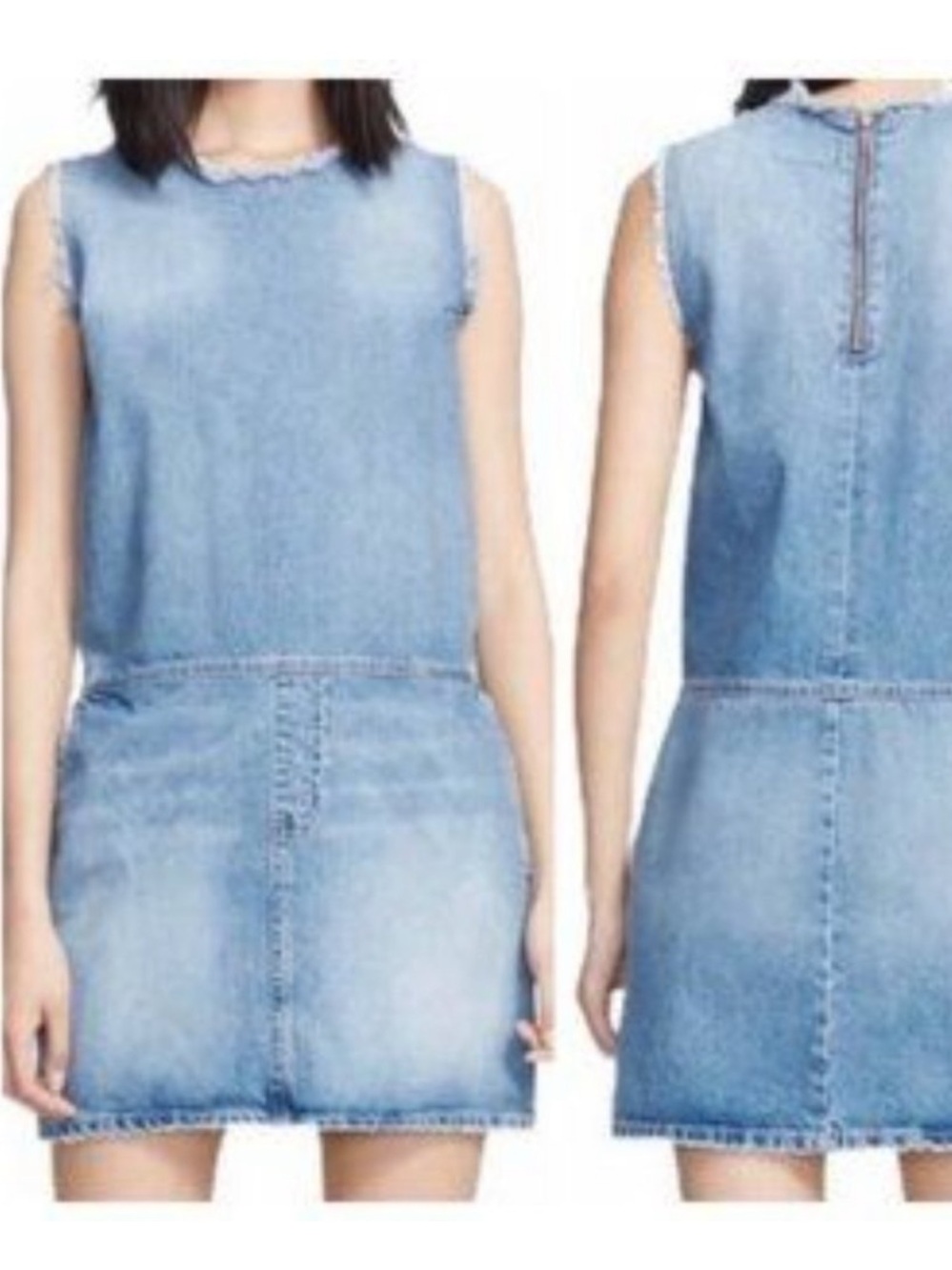 Current Elliott The Shift Dress Denim Dress